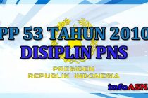 PP 53 Tahun 2010 Tentang Disiplin PNS